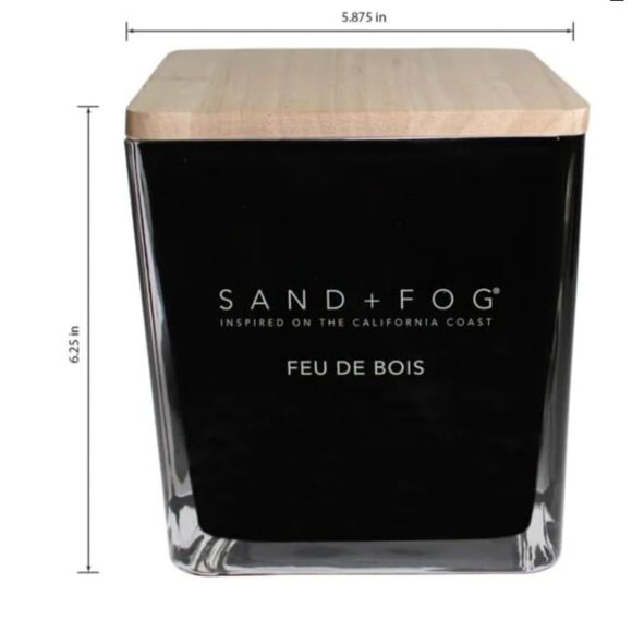 SAND AND FOG NEW IN BOX Feu De Bois fragrance candle - Picture 4 of 5